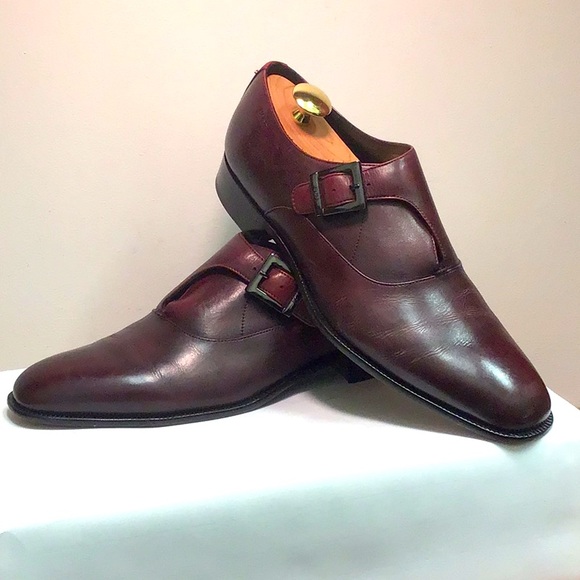 HUGO BOSS Cordovan Monk Strap - Picture 8 of 8